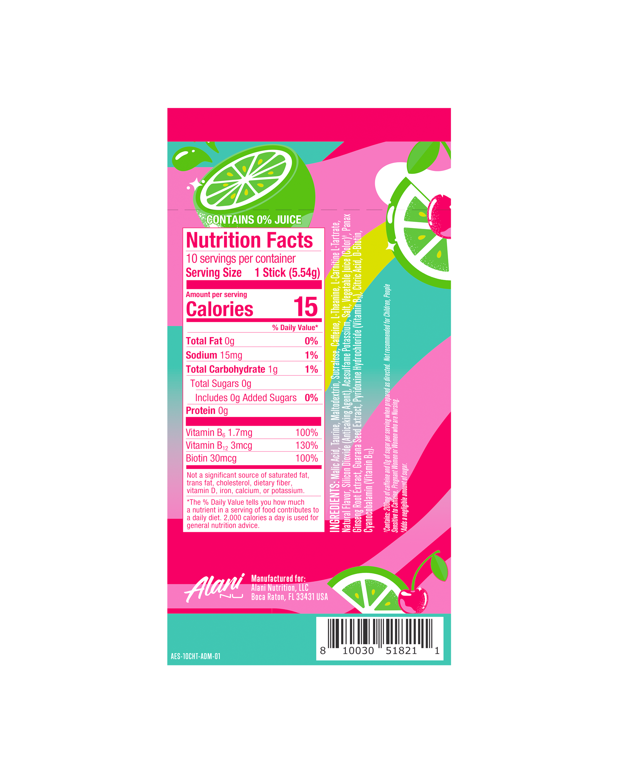 Alani Nu Featured energy sticks - cherry twist - Image 3